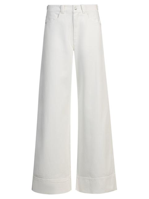 BOSS RELAXED-FIT TROUSERS IN COTTON TWILL