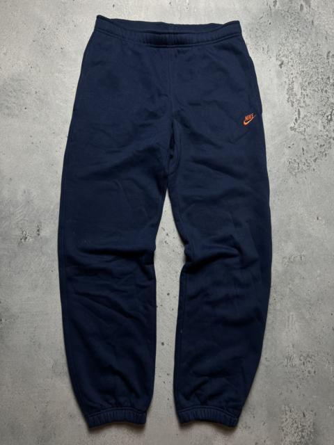 Nike Vintage Y2K Nike Fleece Cotton Drill Track Pants 90s rare