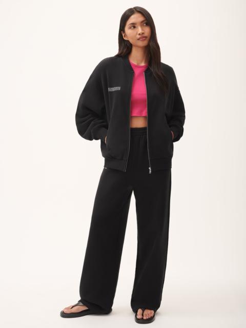 PANGAIA Womens 365 Midweight Bomber Jacket - Black
