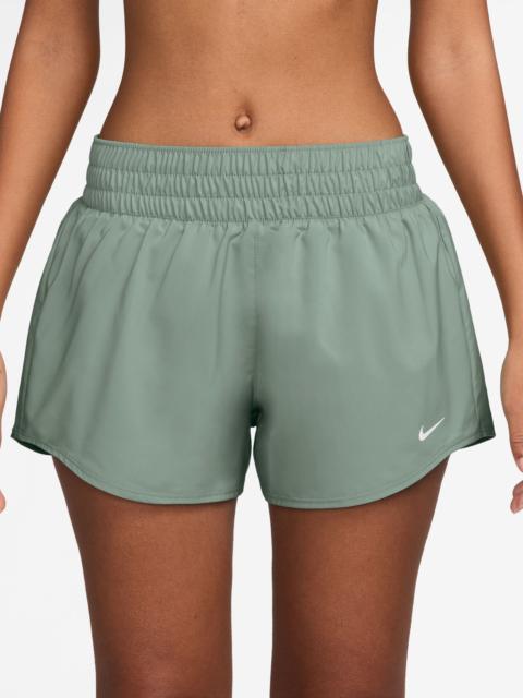 Nike Nike Women's One Dri-FIT Mid-Rise 3" Brief-Lined Shorts
