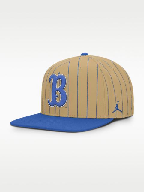 Jordan UCLA Primetime Pin Stripe 2-Tone Men's Jordan Brand Dri-FIT College Adjustable Hat