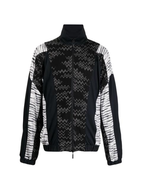 Missoni Zig Zag zip-up jacket