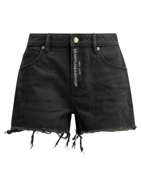 Alexander Wang Alexander Wang Fly Five-pocket Shorts Black