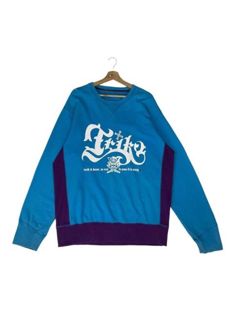 Other Designers Japanese Brand - Triko Big Logo Crewneck Sweatshirt Size XL