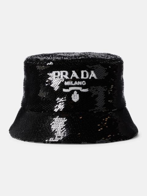 Prada Sequined bucket hat