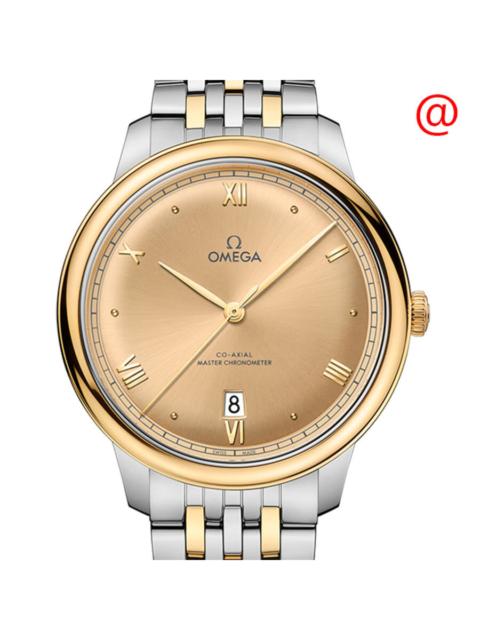 OMEGA Omega De Ville Automatic Chronometer Gold Dial Men's Watch 434.20.40.20.08.001