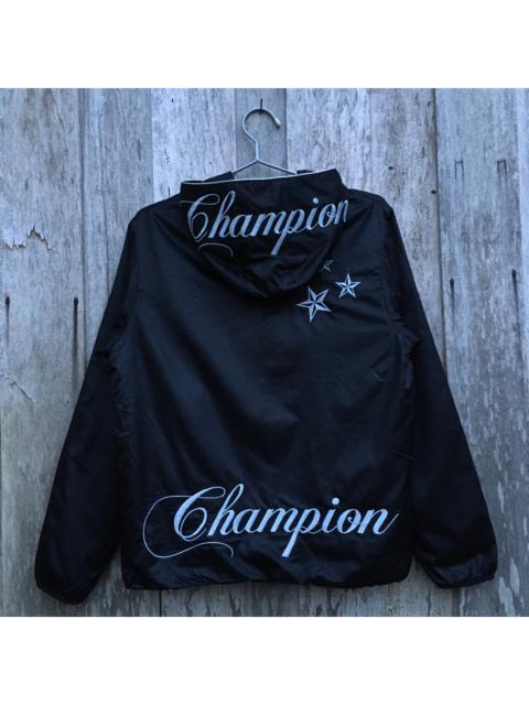 Other Designers Vintage - Vintage Champion Zip Up Hoodie Big Logo