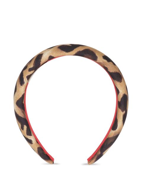 FENDI Fendi Fendi Leo Animalier-print Headband