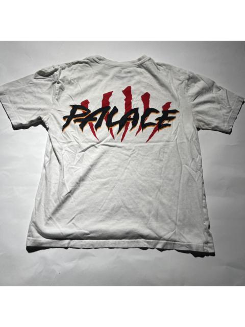 PALACE Palace Men's White and Red T-shirt