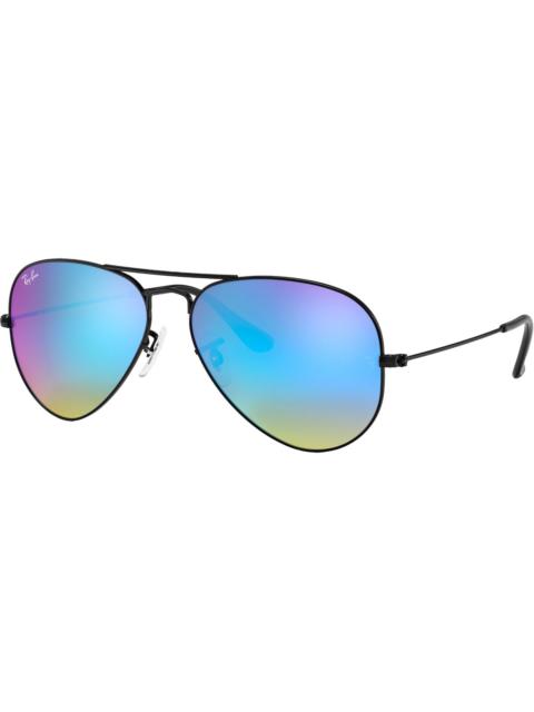 Aviator Large Metal Sunglasses