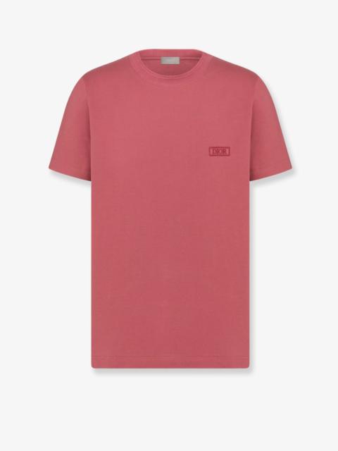Dior Dior Men Cotton T-Shirt With Logo