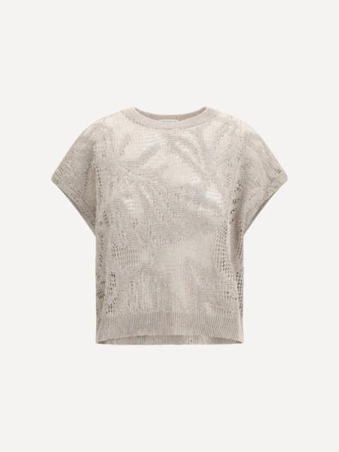 Brunello Cucinelli Dazzling Water Lillies T-shirt