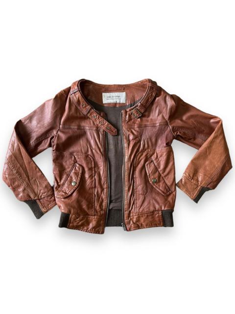 Other Designers Pas de Calais × Seditionaries - Bondage Pas De Calais Sheepskin Leather Jacket Size 38