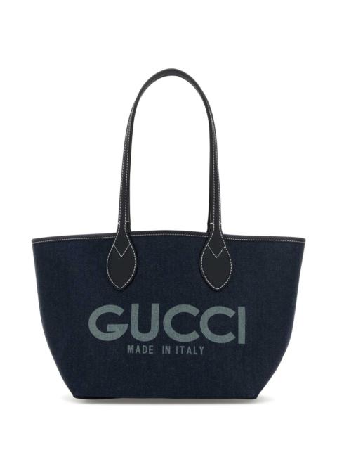 GUCCI Gucci Women Denim Totissima Reversibile Shopping Bag