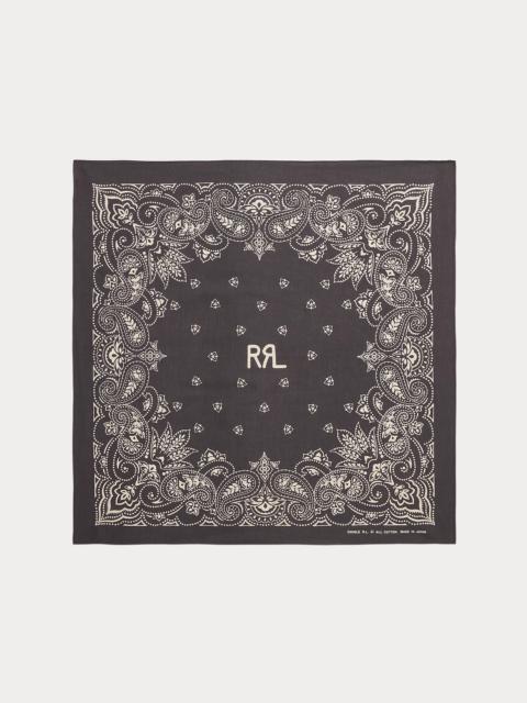 RRL by Ralph Lauren Ranch Logo Bandanna