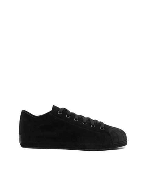 suede shell-toe sneakers