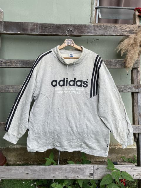 adidas Vintage Adidas Spell Out Stripe Sweetshirts 90s Japan