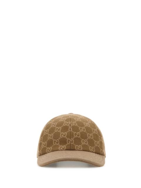 GUCCI Gucci Men Embroidered Wool Baseball Cap