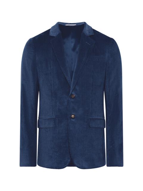 GABRIELA HEARST Irving Jacket in Electric Navy Sea Island Cotton Corduroy