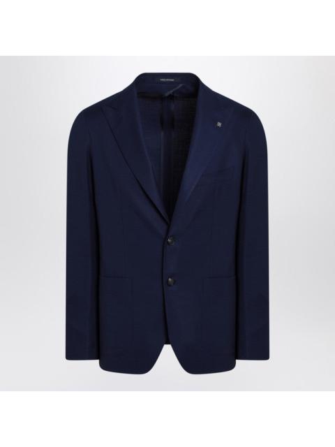 Tagliatore - Tagliatore Single-breasted blue jacket in wool