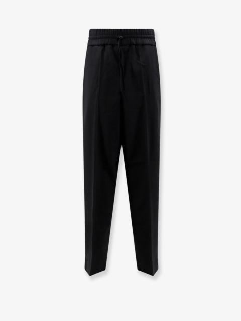 AMI Paris AMI Paris Virgin Wool Trousers Black