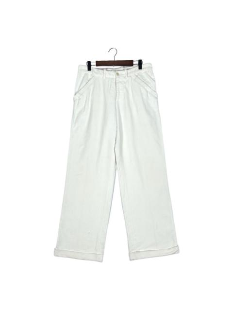 VERSACE Vintage Versace White Wide Leg Trousers