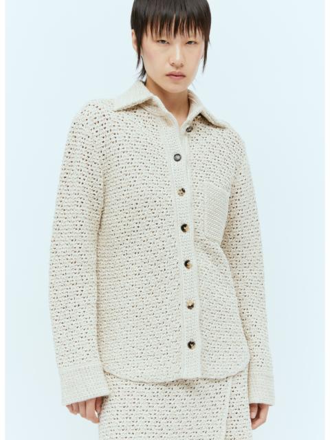 Bottega Veneta Bottega Veneta Women Textured Knit Shirt