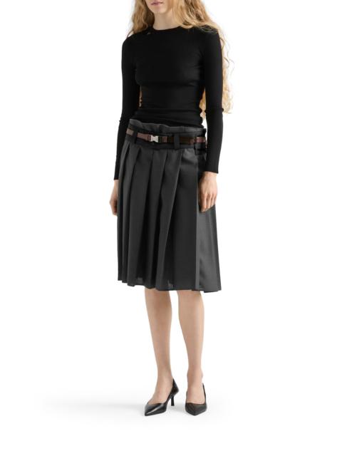 Prada CREW NECK WOOL SWEATER