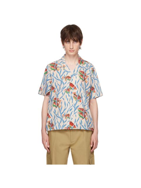 BODE Off-White Swimmers Shirt