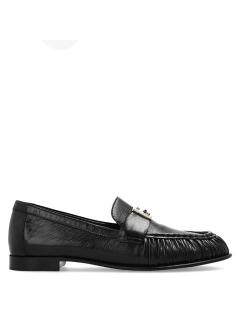 FENDI Fendi Baguette Nappa Leather Loafers