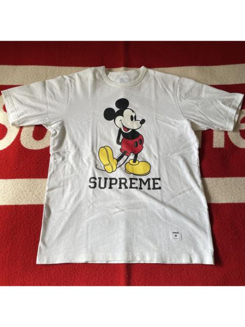 Supreme x Disney - Mickey Mouse Raglan Tee Shirt 2009 FW09