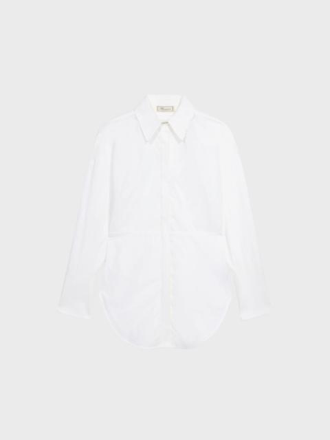 Blumarine POPILINE SHIRT WITH BELT
