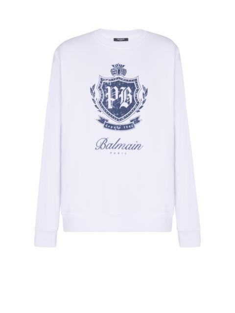 Balmain College Emblem sweatshirt