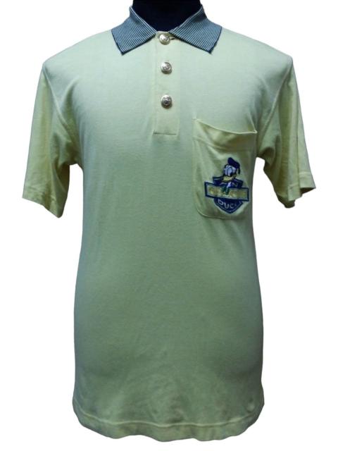 Other Designers VINTAGE 90s ICEBERG X DISNEY OFFICER DUCK 1992 POLO SHIRT