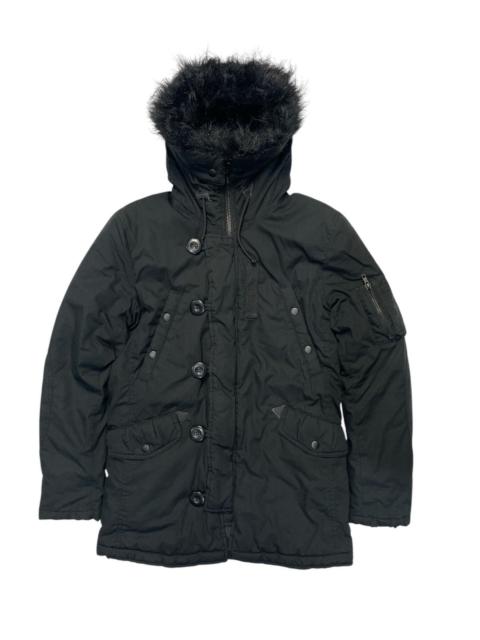 Other Designers If Six Was Nine - Vanquish Fur Hoodie Bomber Jacket