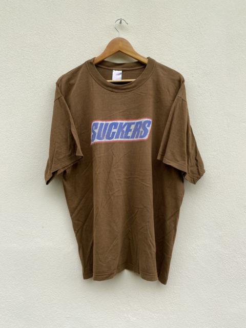 Other Designers Vintage 90s Suckers Kitkat Parody Graphic Tee