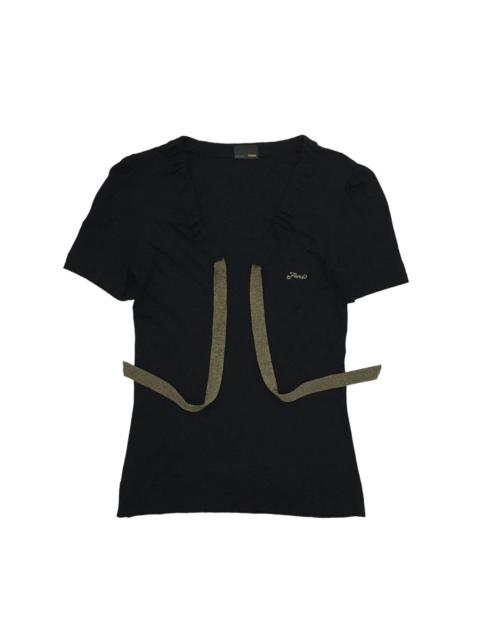 FENDI Fendi Golden Lace Tee