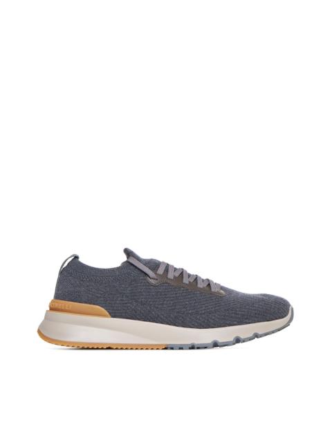 Brunello Cucinelli Brunello Cucinelli Men Wool Knit Sneakers