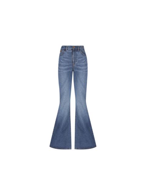 Chloé Chloe Cotton Denim Flared Jeans Women