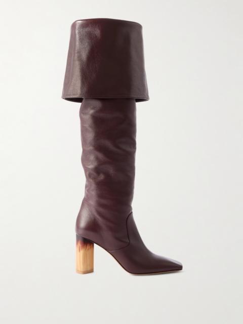 Chloé Georgia Leather Knee Boots