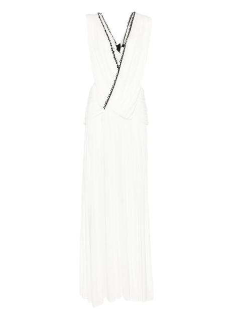 CHRISTOPHER ESBER plunge v-neck dress