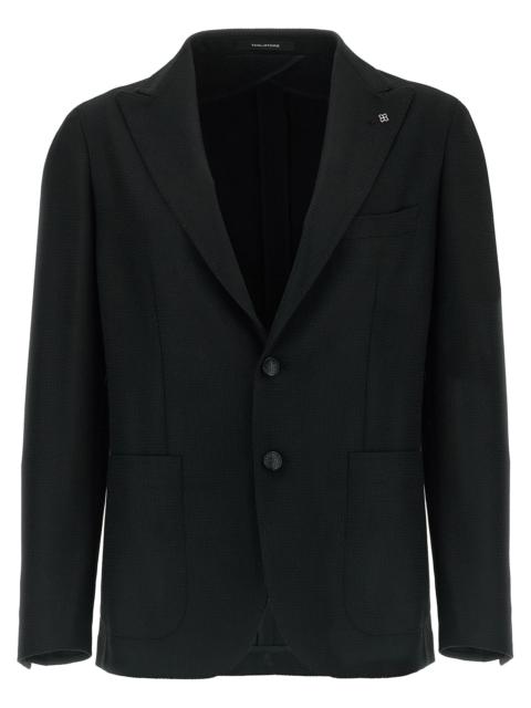 Other Designers Tagliatore Men Micro Squares Blazer