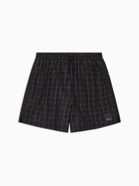 EMPORIO ARMANI BLACK EDITION SWIM SHORTS