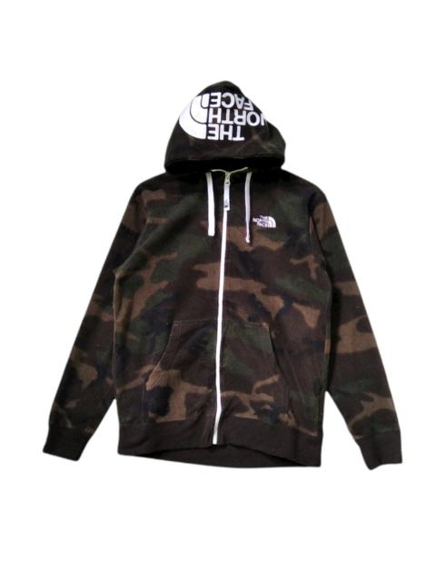 The North Face Stunning🔥The North Face Camo Embroided Logo Fleece Hoodie