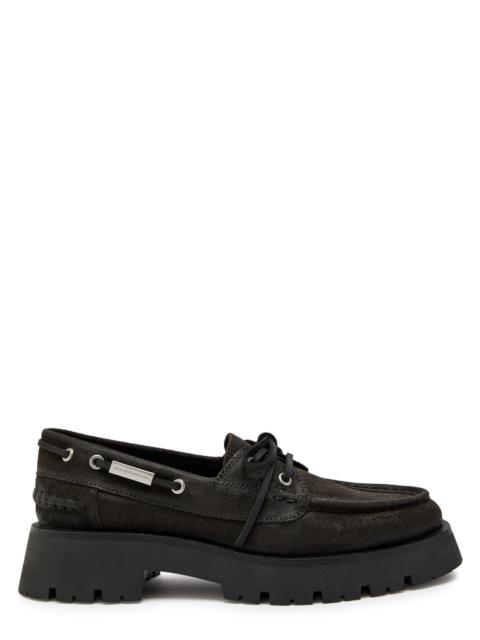 Alexander Wang Alexander Wang Carson 50 Waxed Suede Boat Shoes