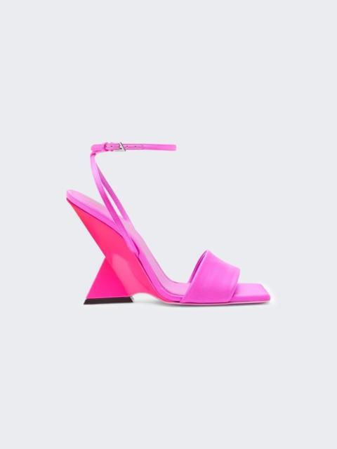 THE ATTICO Cheope Sandal 105mm Fluorescent Fuchsia
