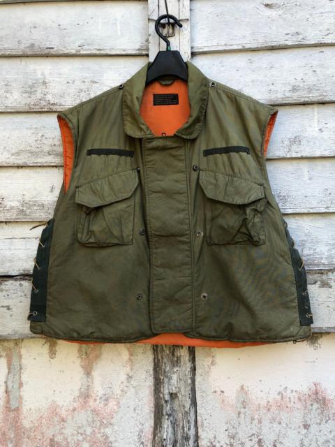 Other Designers Japanese Brand - Rebuild By 0582-52-2277 String Side Military Vest