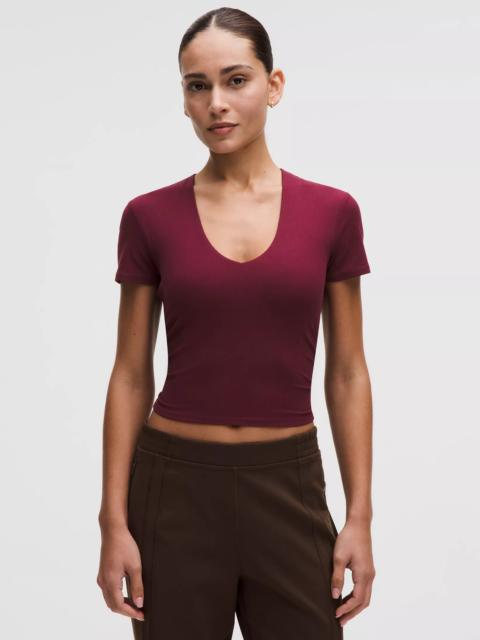 lululemon All It Takes Ribbed Nulu V-Neck T-Shirt *B–D Cups