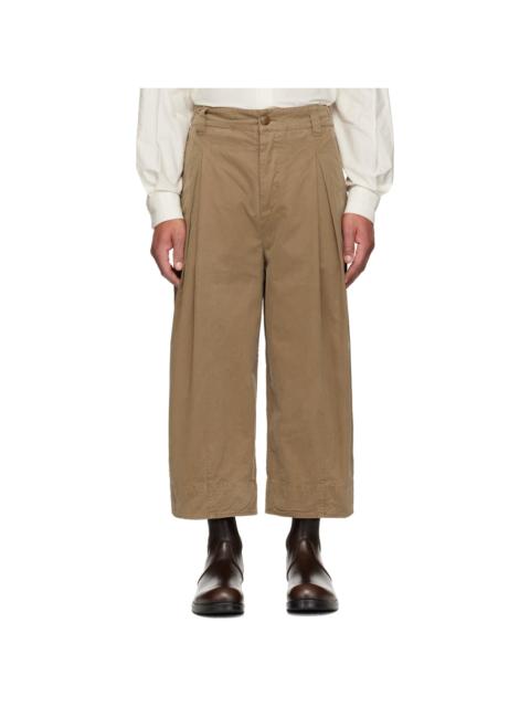 Toogood Beige 'The Etcher' Trousers