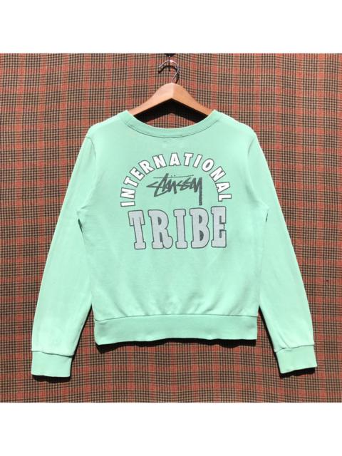 Vintage - Stussy international Tribe Sweatshirt Stussy Streetwear